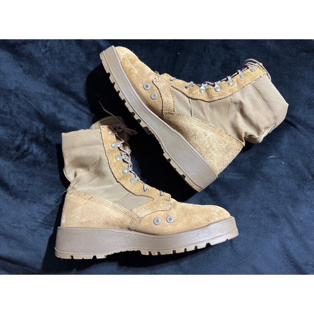 USGI Vibram Hot Weather Army Combat Boot Coyote US 10.5